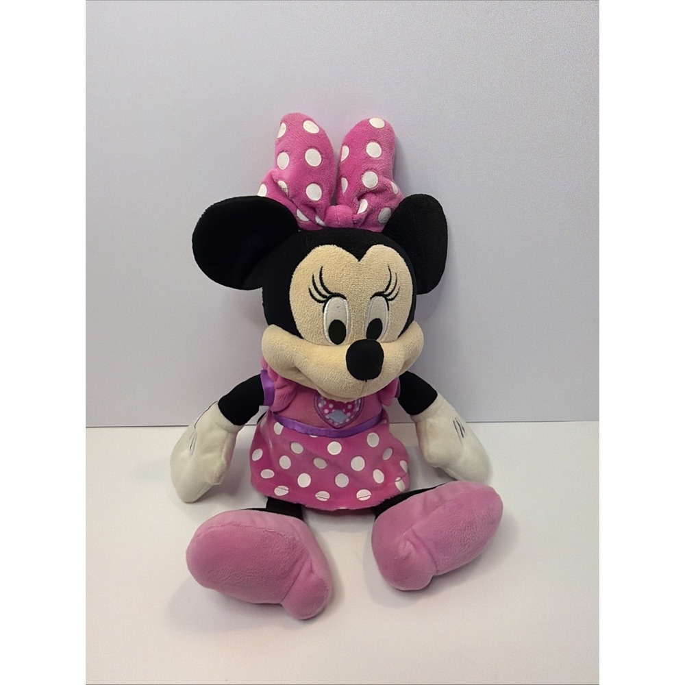 Disney Clubhouse Fun Minnie Mouse Plush 14"